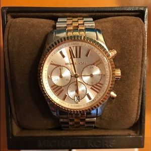 Michael Kors Silver/Gold Watch