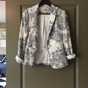 Subtle Floral Blazer- Never worn