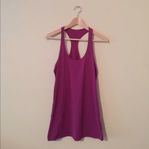 Lululemon purple Coolracer Tank