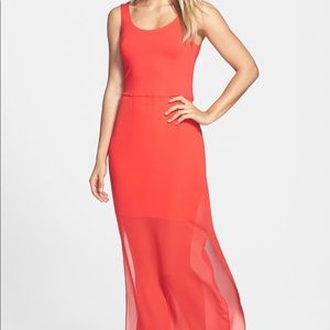 Vince Camuto chiffon tank dress