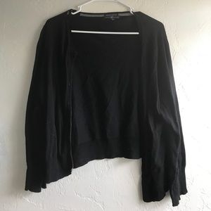 GAP black cardigan with cashmere