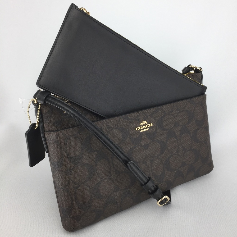 ⚡️Last One⚡️COACH "East/West" Crossbody! - Picture 2 of 8