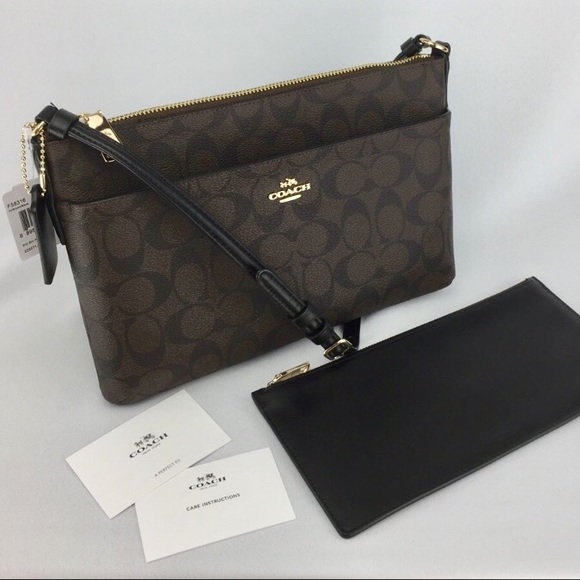 ⚡️Last One⚡️COACH "East/West" Crossbody! - Picture 3 of 8