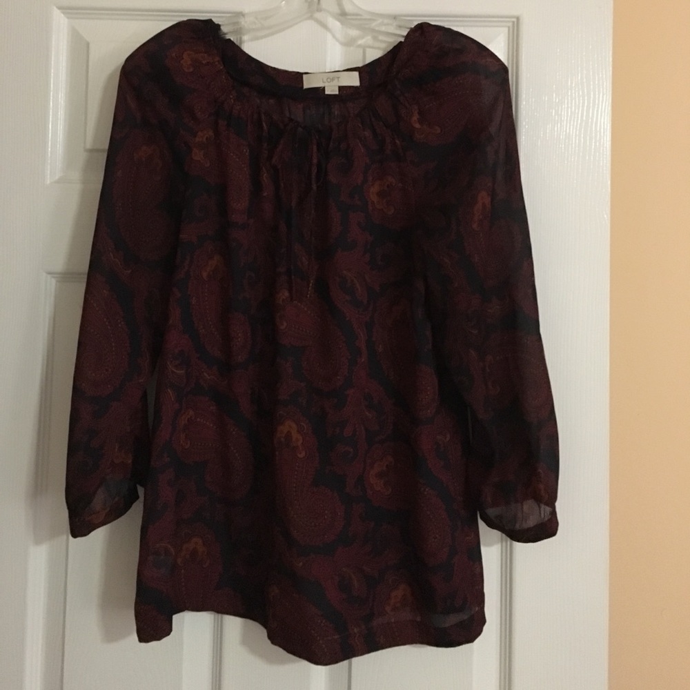 Loft blouse