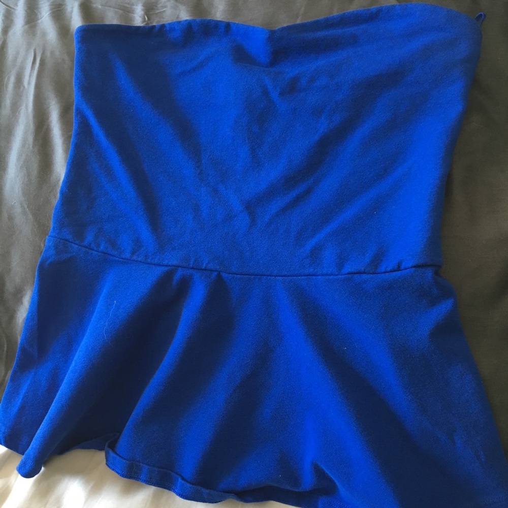 Express Peplum Sleeveless Top
