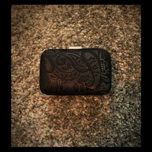 Black Lace Clutch.