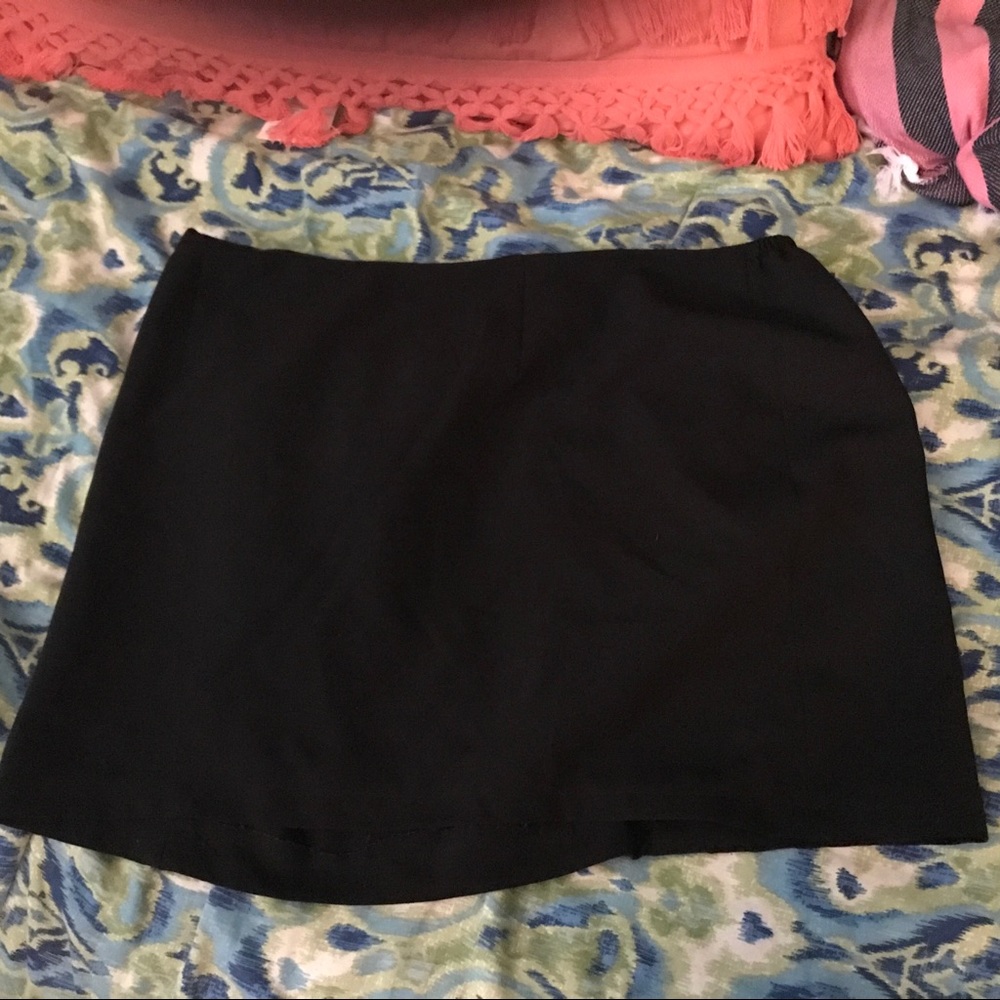 Black Suit Skirt
