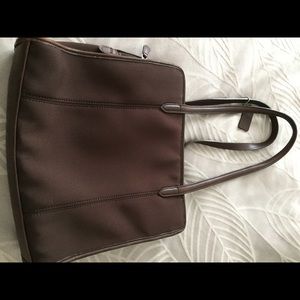 Vintage brown Coach bag with handles