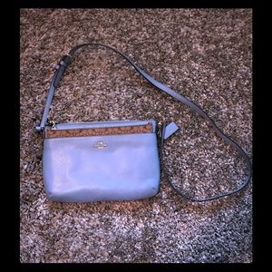 Blue Coach Crossbody Bag