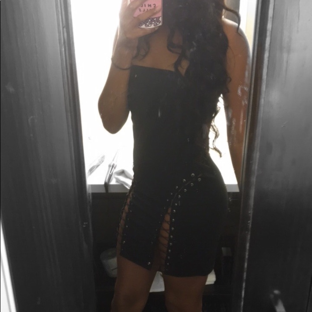 Strapless dress