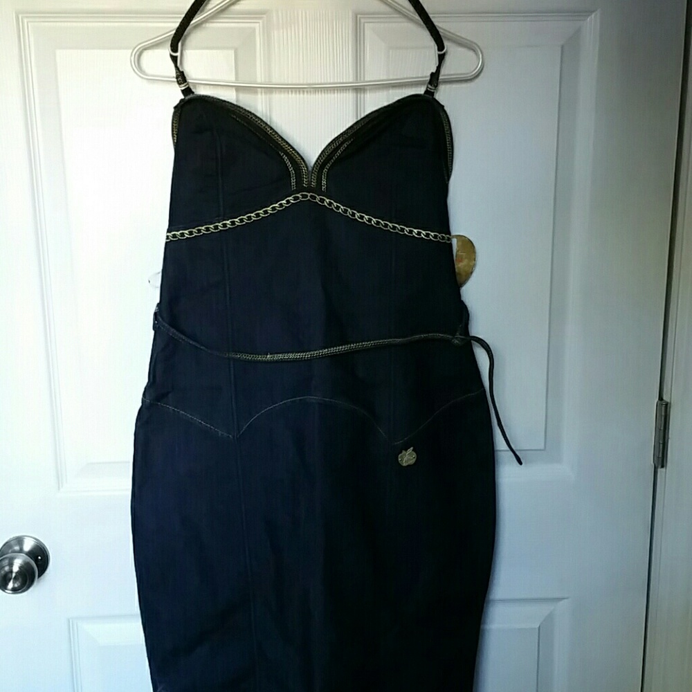 Apple Bottom Denim Dress