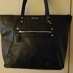 Nine west leather tote