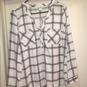 Long Sleeved Striped Shirt