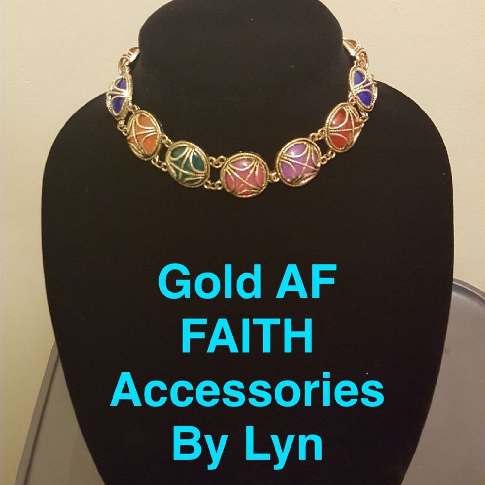 Gold AF by F.A.I.T.H Accessories by Lyndsey