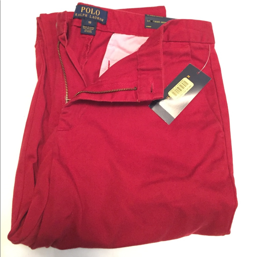Red Ralph Lauren pants