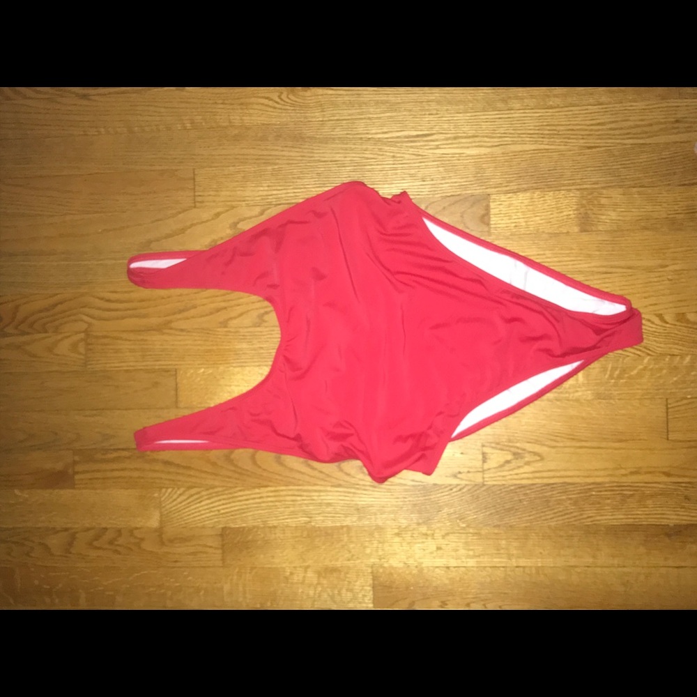 high waisted one piece suit