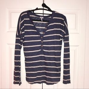 Splendid Navy/Gray Shirt