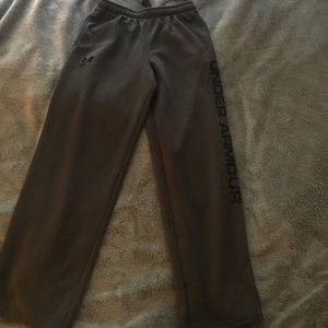 Boys large (14-16) grey coldgear sweatpants