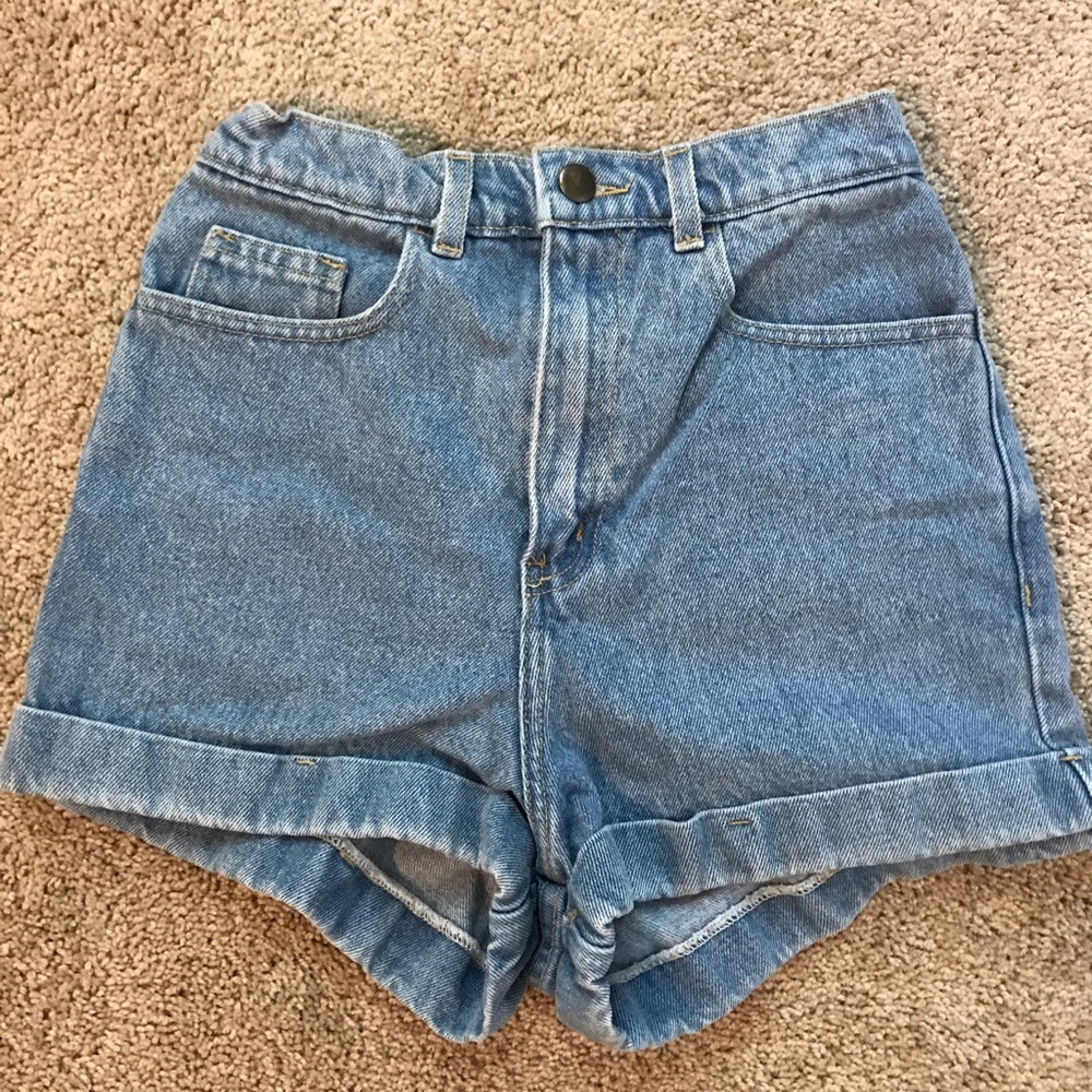 American Apparel High-waist Shorts