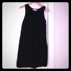 Black cotton dress
