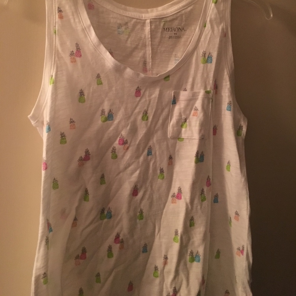 Pineapple tank top