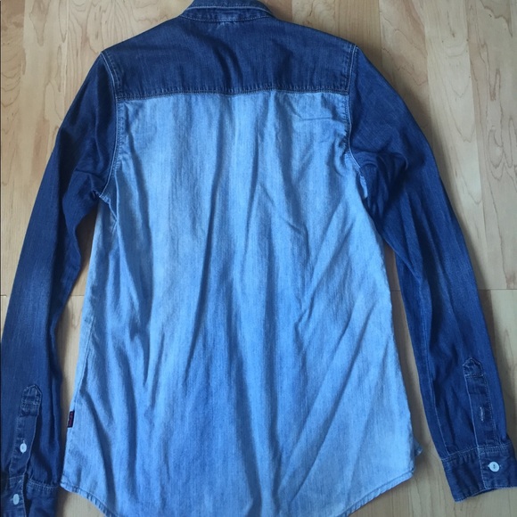 Denim Button Up Shirt - Picture 3 of 3