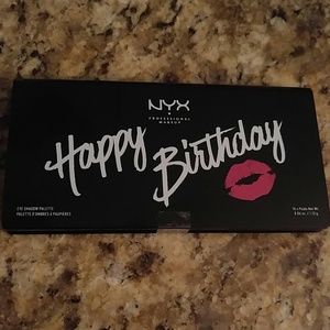 Brand new NYX Happy Birthday eyeshadow palette