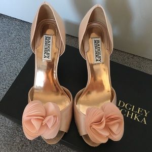 Badgley Mischka Thora D'Orsay wedding shoes