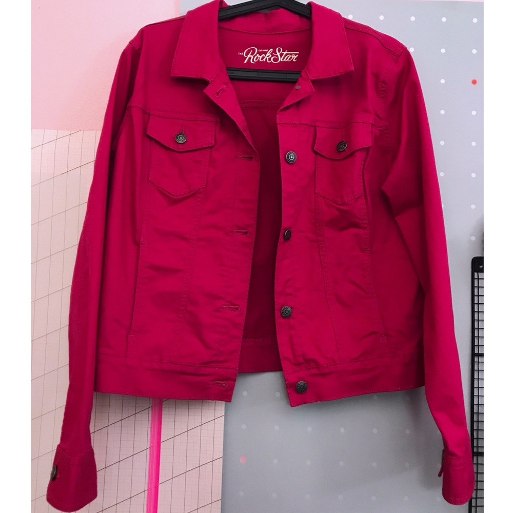 Pink Jean Jacket