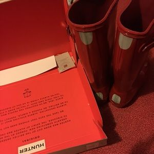 Red Hunter Rain Boots