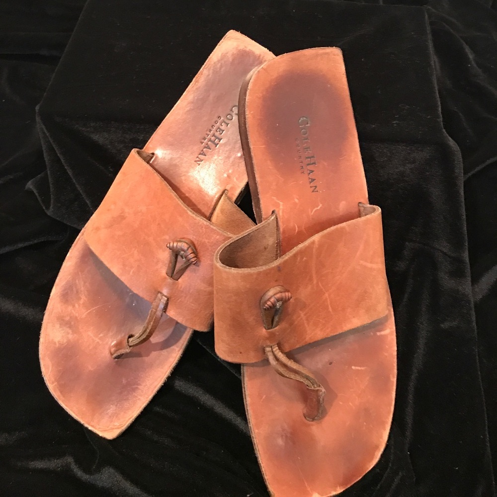 Leather sandals