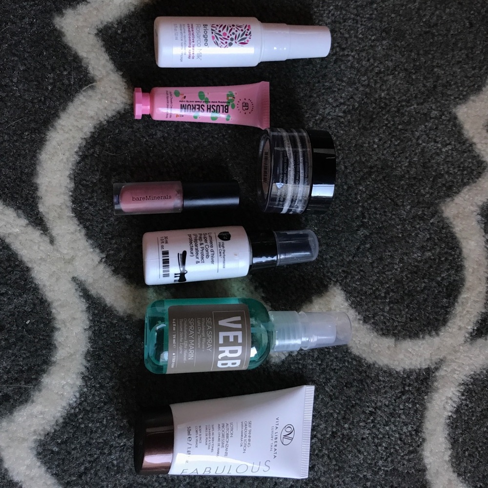 Makeup sample variety - BareMinerals Sephora +more