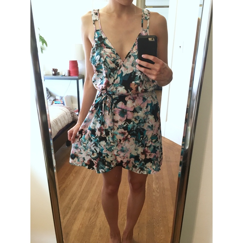 Multicolored Floral Dress