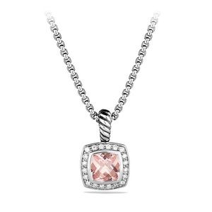 David Yurman Necklace Morganite & Diamond