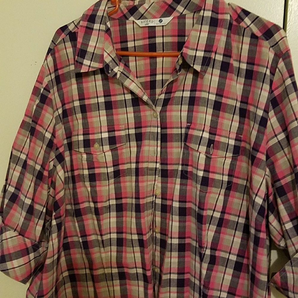 Lee Riders plaid shirt