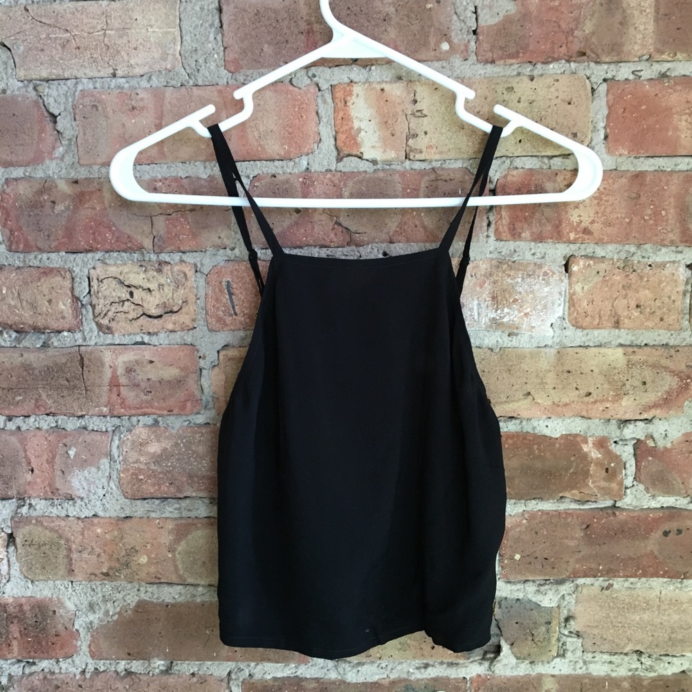 NWT Express Tied Back Crop Top