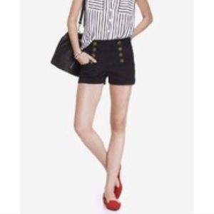 Sailor high-mid waisted shorts