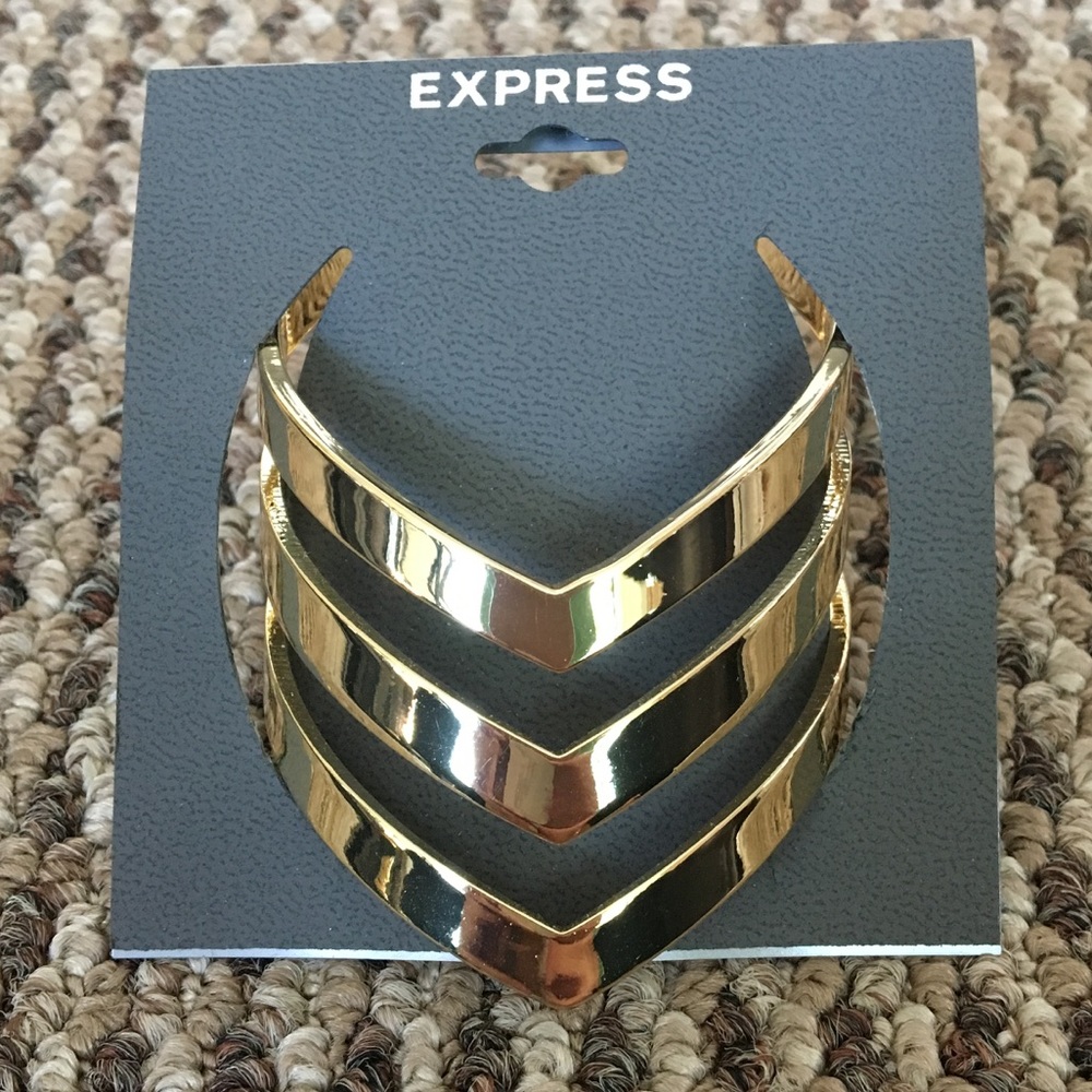 NWT Express Chevron Cuff Bracelet
