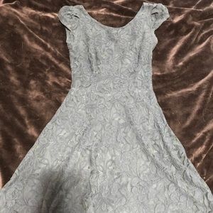 Blue Lace Dress
