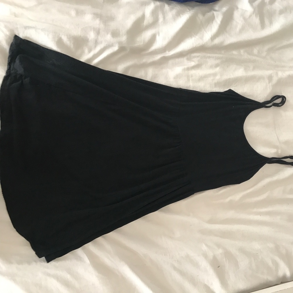 Brandy Melville black spaghetti strapped dress