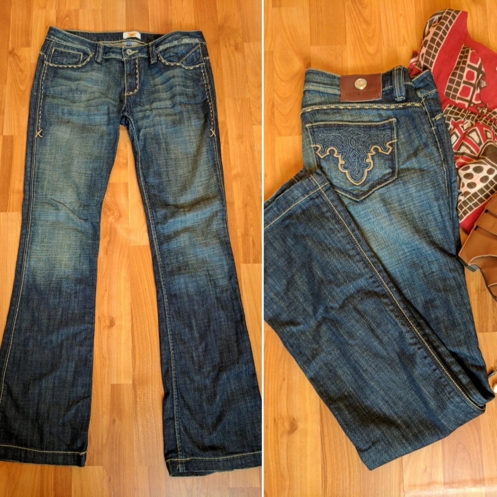 Vintage Antik Denim blue boot cut / flare jeans 32