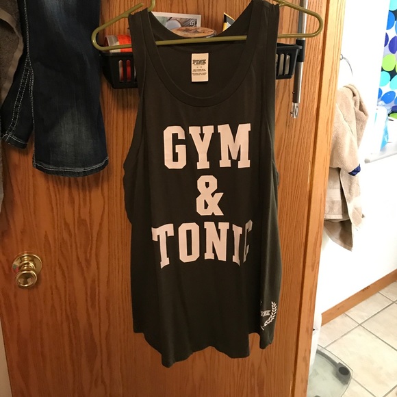 PINK Victoria's Secret Tops - Pink tank top L