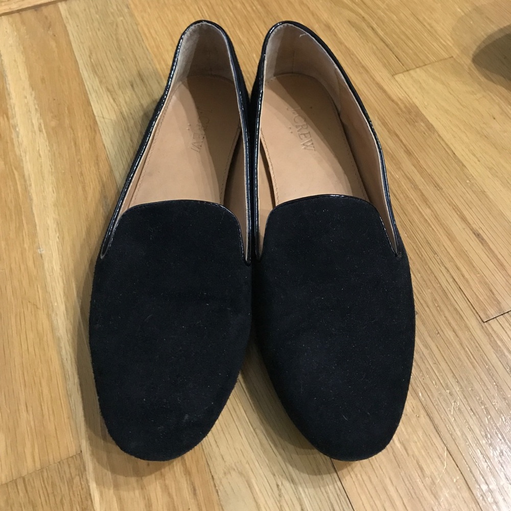 JCrew Black Loafers