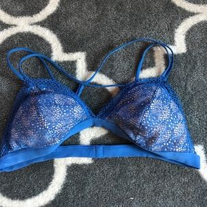 Victoria's Secret Blue Lace Bralette
