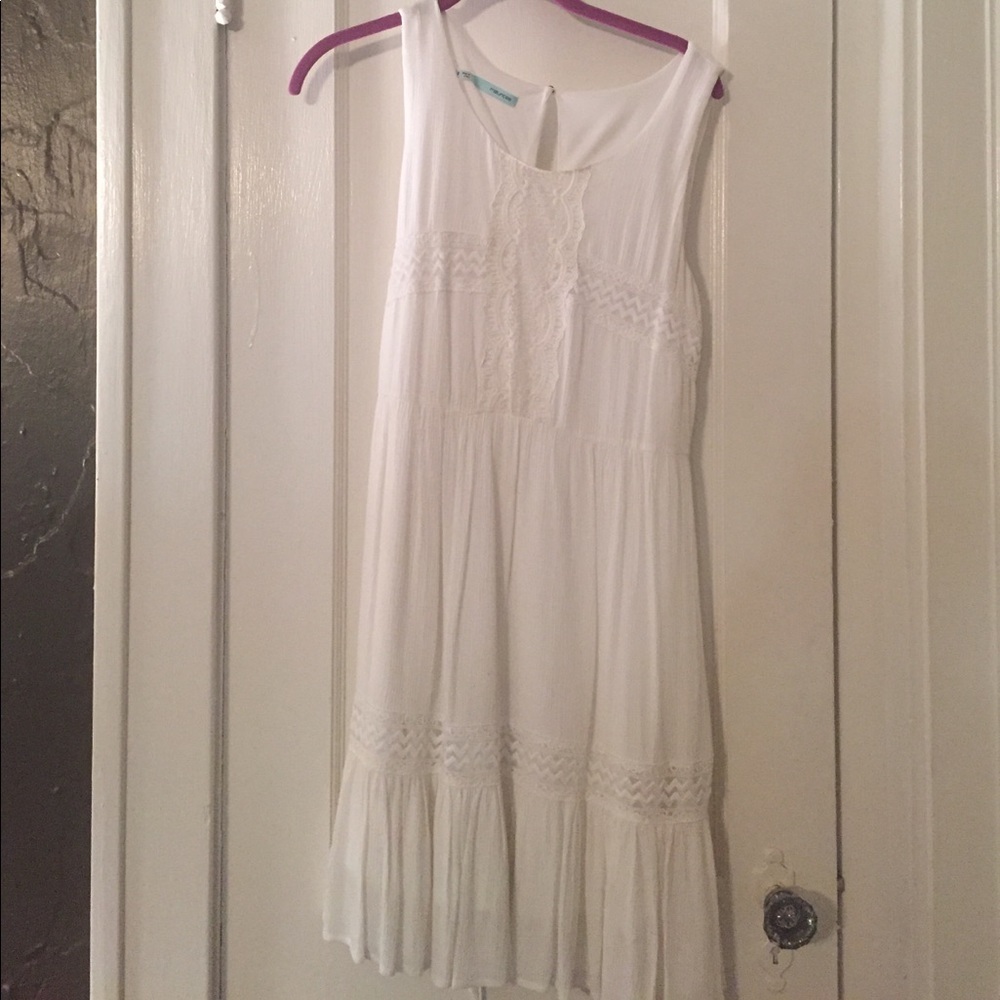 Lace boho dress