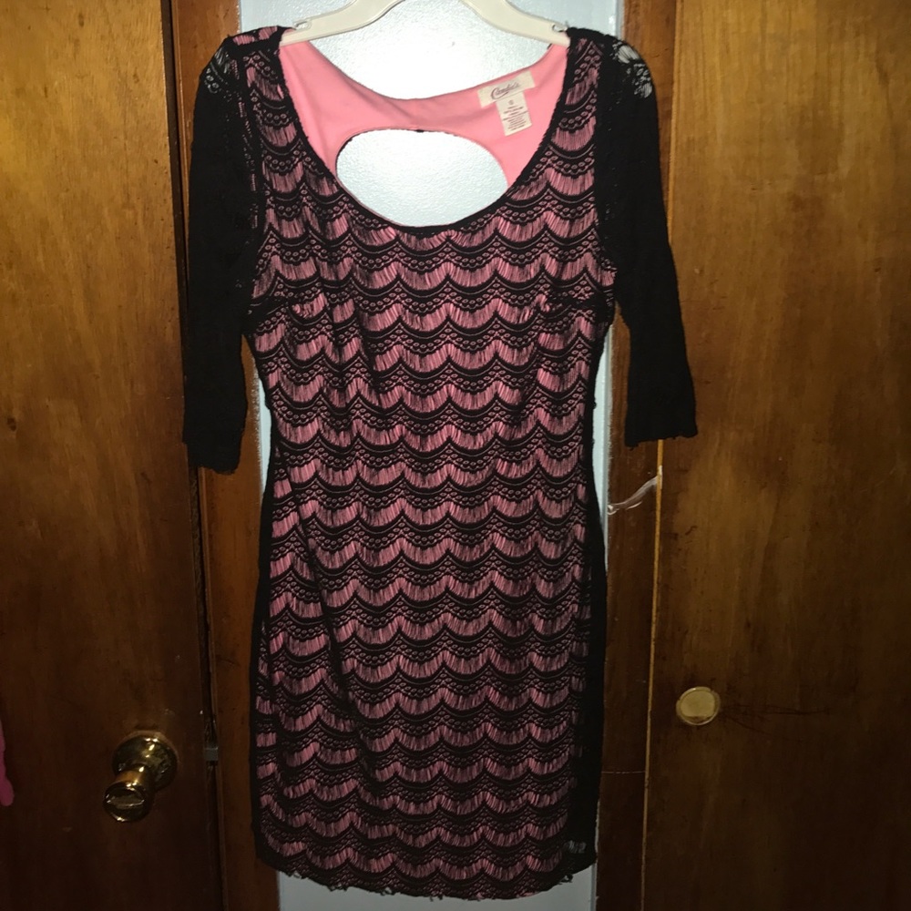 Candid's lace bodycon dress