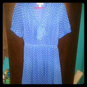 Polkadot forever 21 vintage style dress