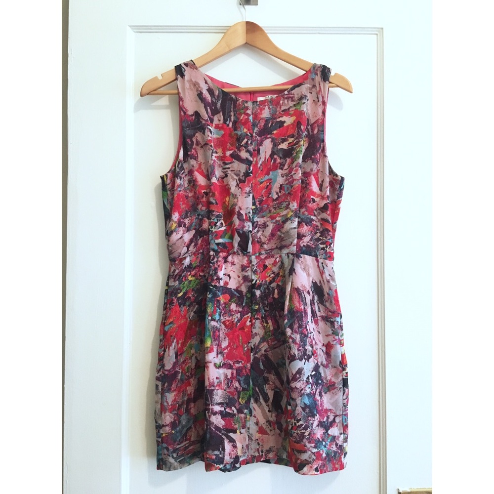 Abstract Print BB Dakota Dress