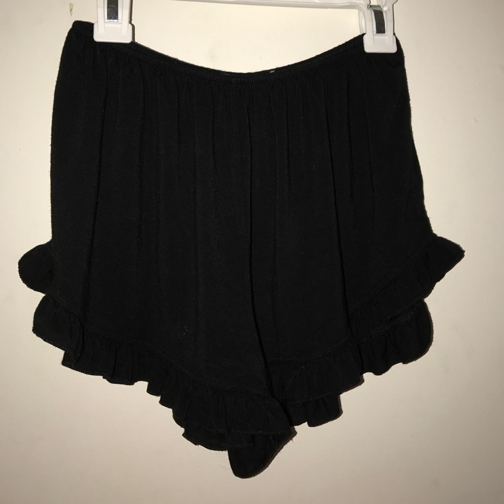 Brandy Melville Black Flow Shorts