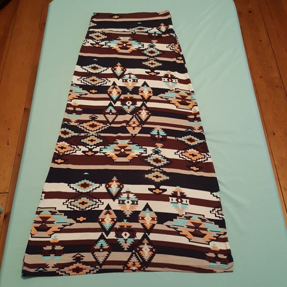 Rue 21 Aztec Maxi Skirt - Picture 1 of 2